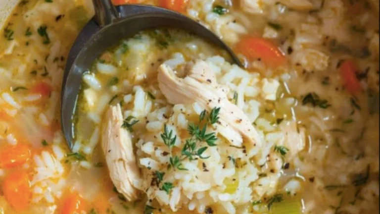 Chicken Rice Soup Recipe