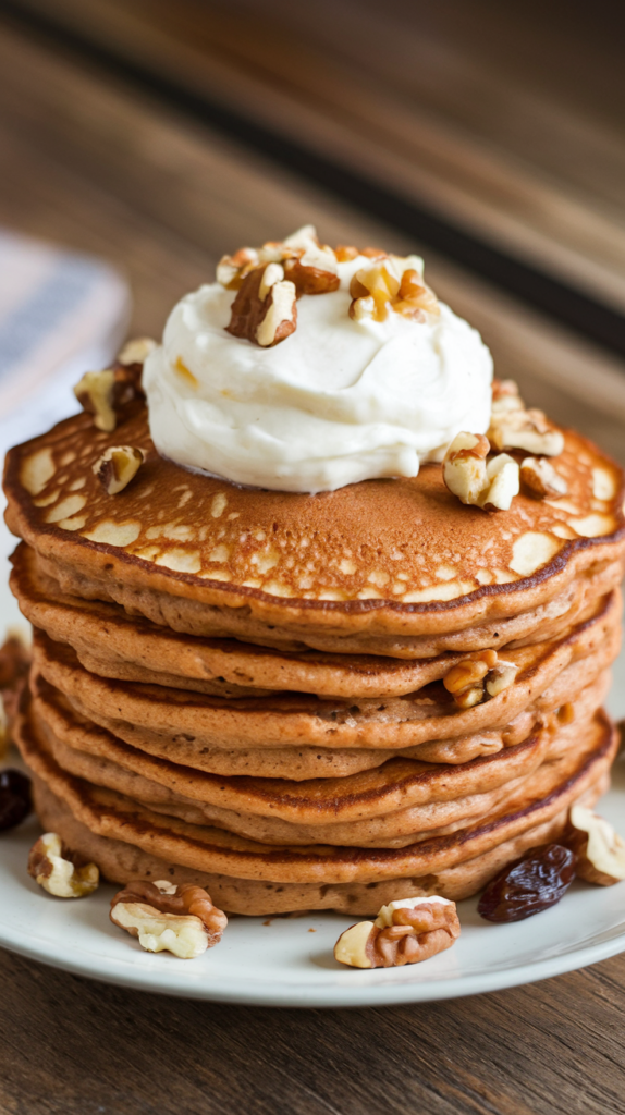 Carrot Cake Pancakes