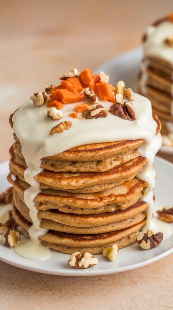 Carrot Cake Pancakes