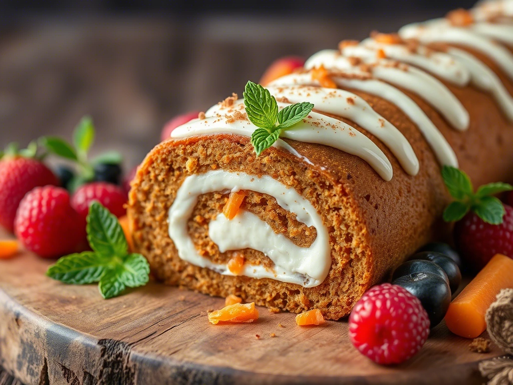 Carrot Cake Roll Recipe