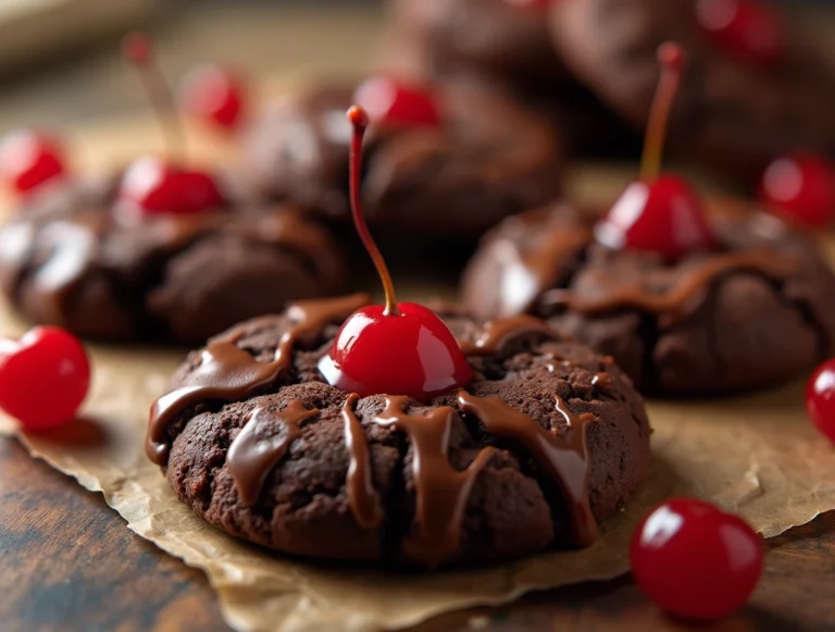 Chocolate Cherry Cookies