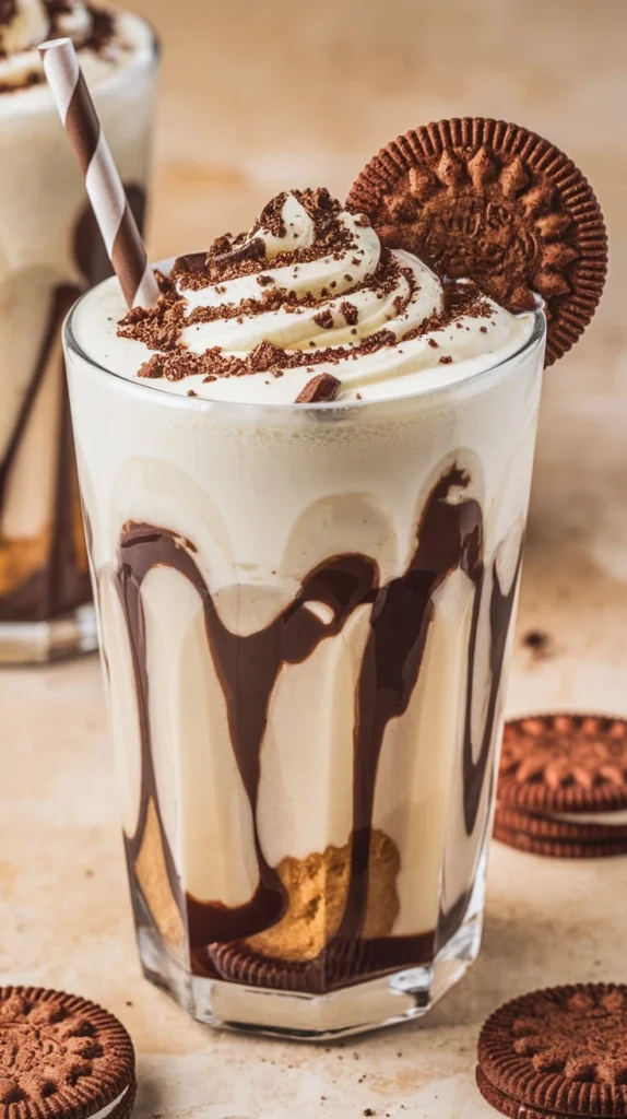 Cookies and Cream Milkshake Easy