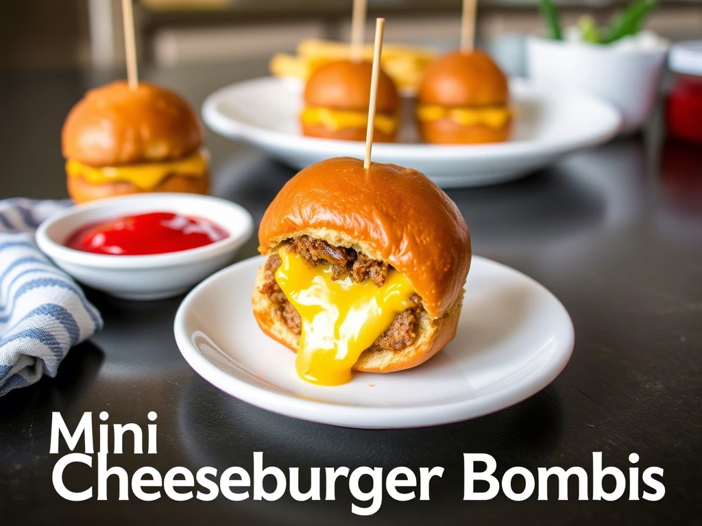 Mini Cheeseburger Bombs