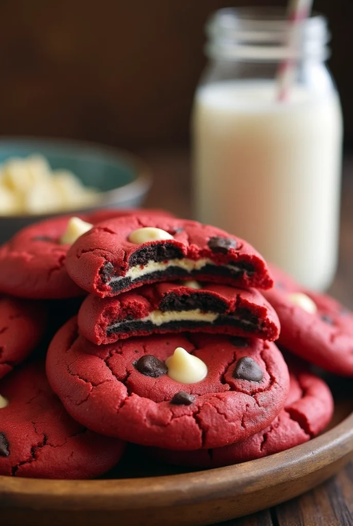 Red Velvet Cookies and Cream